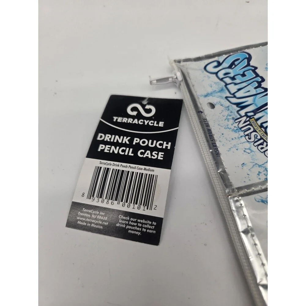 Capri Sun Zipper Pencil Bag Pouch Terracycle Recycled Products